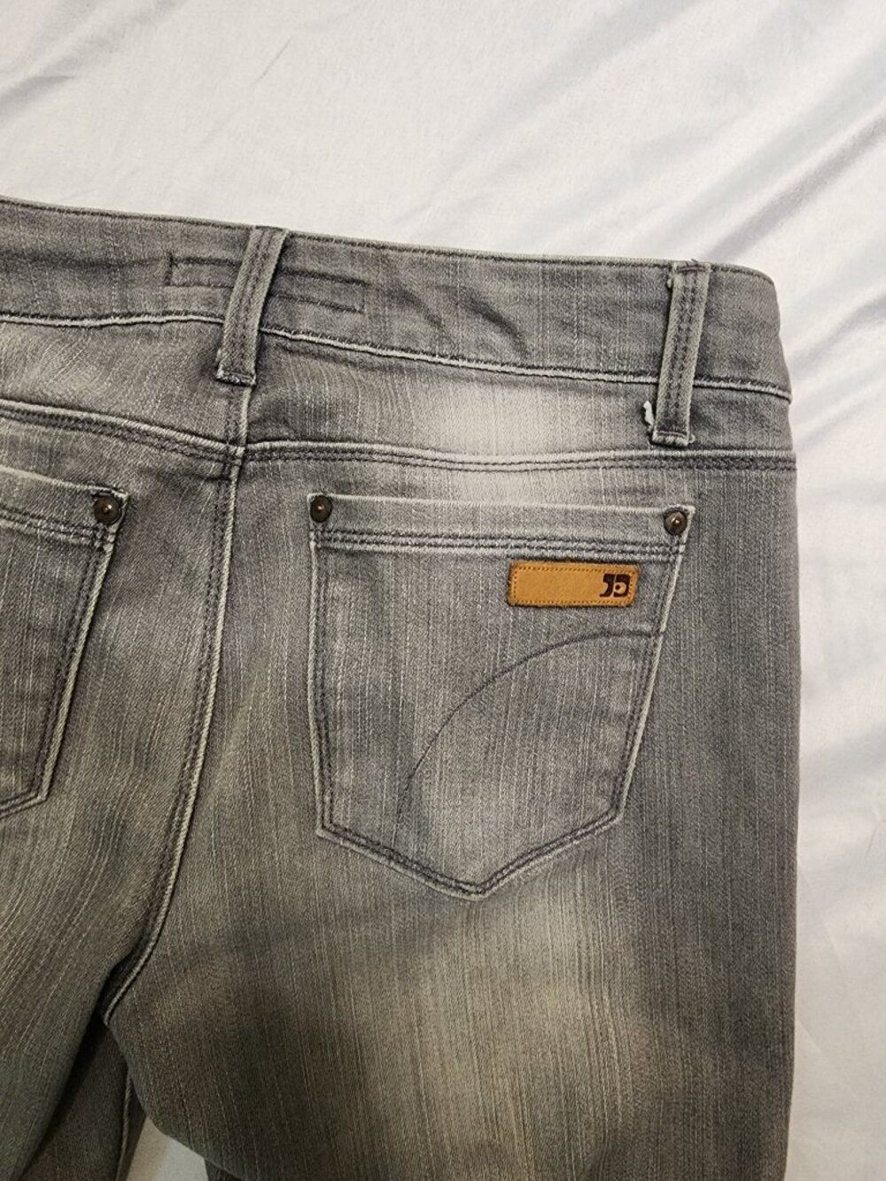 Joe's Jeans Chelsea Skinny Jeans Nikki Gray Wash Stretch Denim Women's Size 27 - Picture 5 of 12